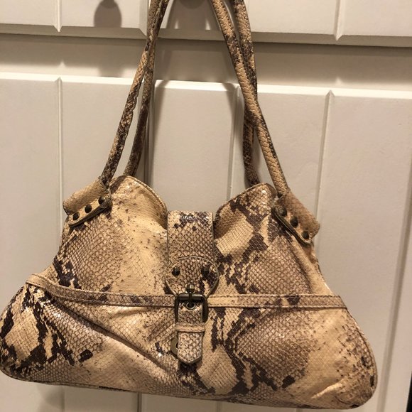 cynthia rowley snakeskin bag